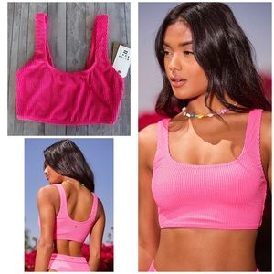 Billabong Summer High Crop Tank Bikini Top